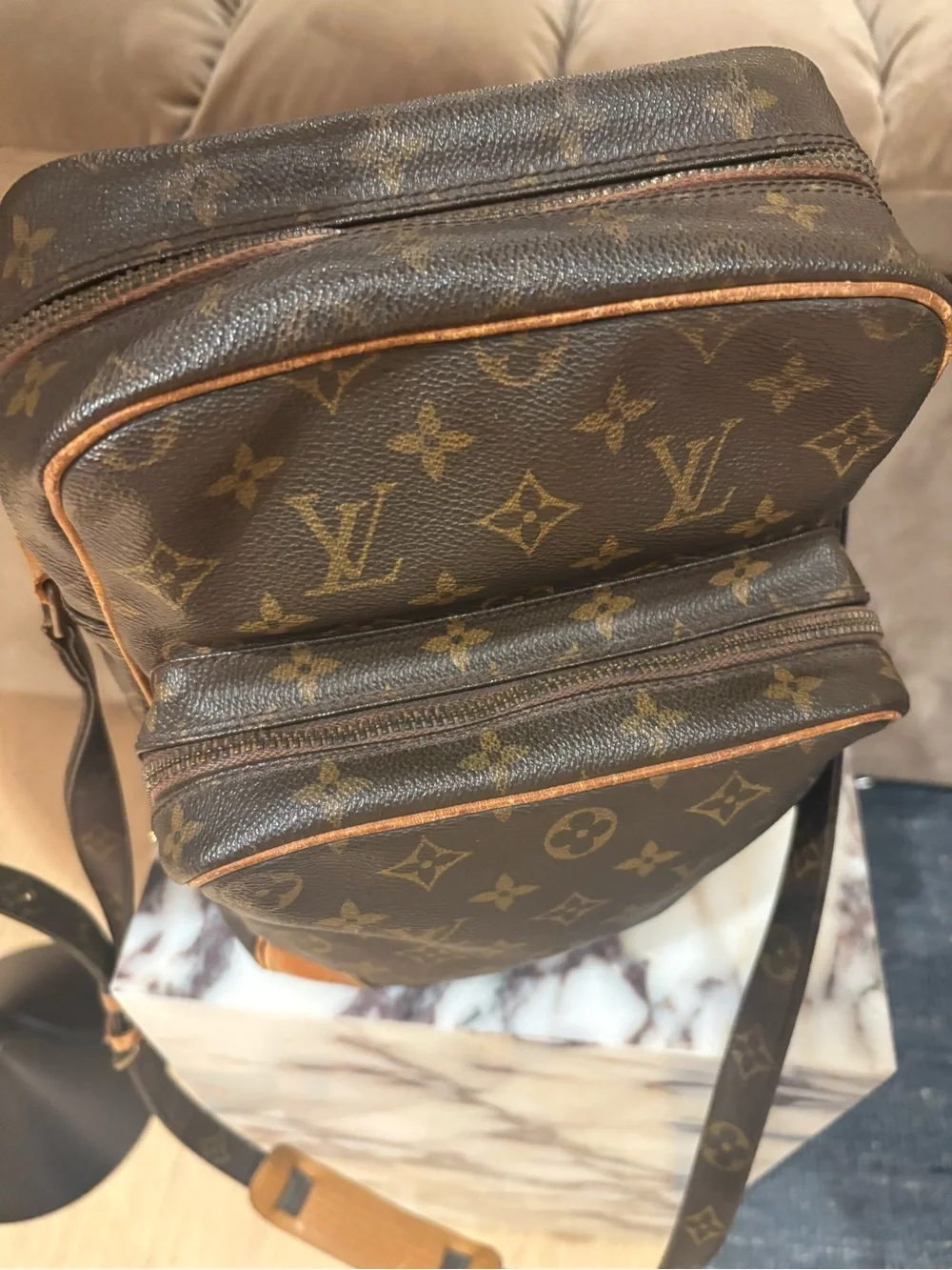 Vintage LV Monogram PM Amazon messenger bag